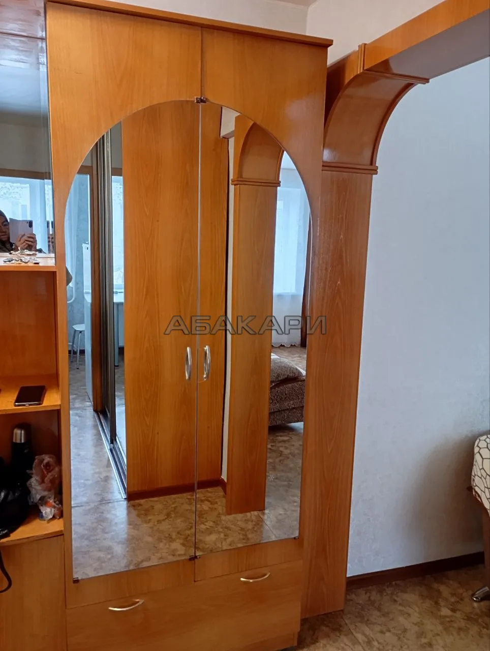 1-комнатная улица Гусарова, 53  за 24000 руб/мес фото 13