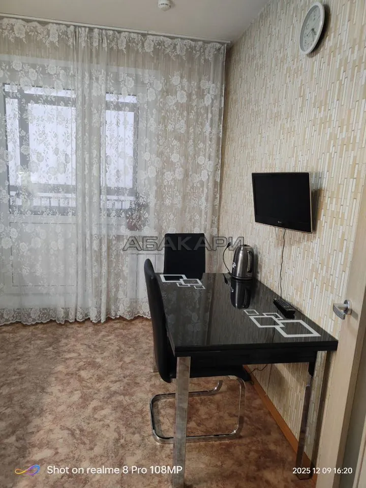 1-комнатная улица Чернышевского, 122  за 37000 руб/мес фото 10