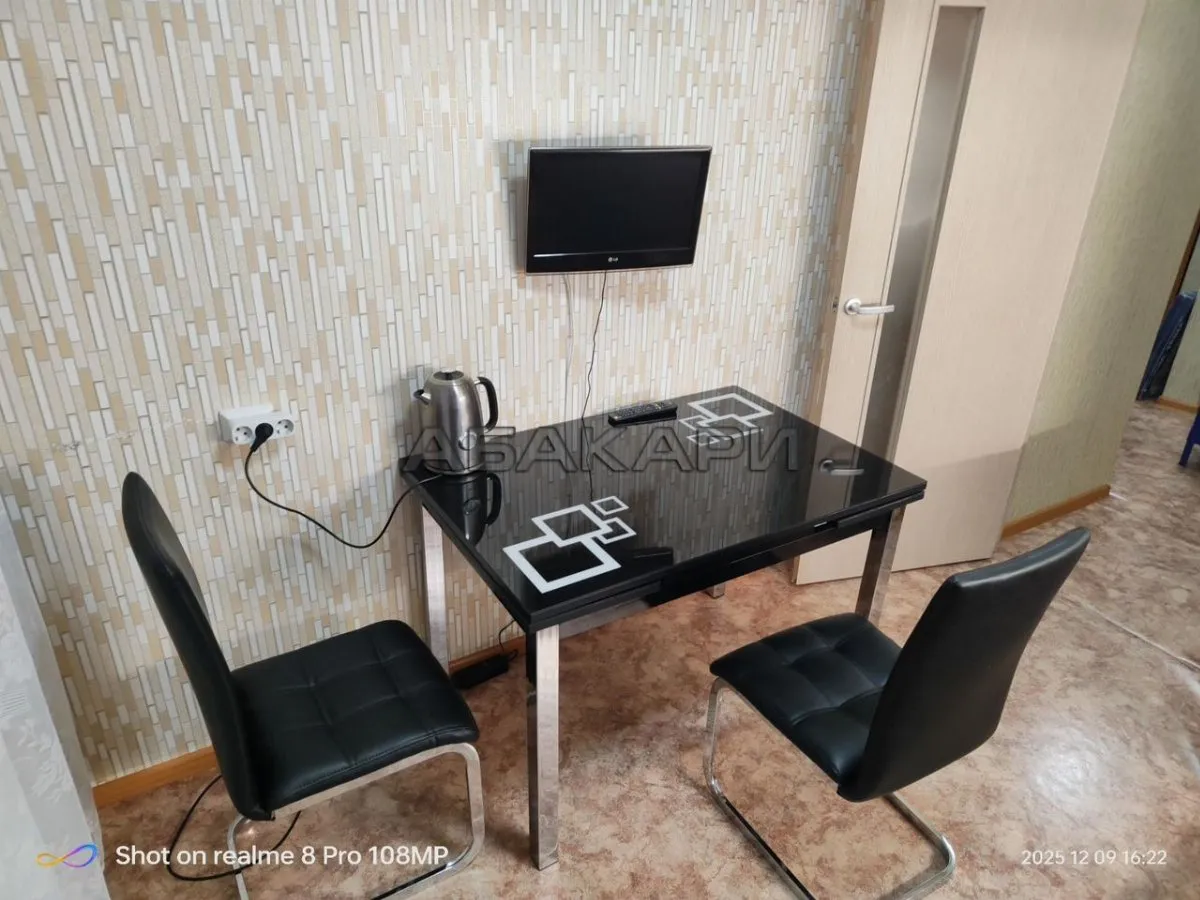 1-комнатная улица Чернышевского, 122  за 37000 руб/мес фото 11