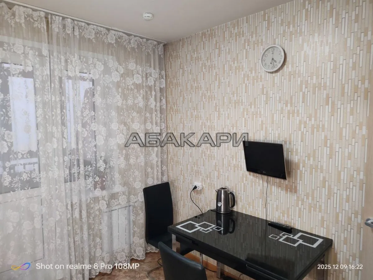 1-комнатная улица Чернышевского, 122  за 37000 руб/мес фото 12