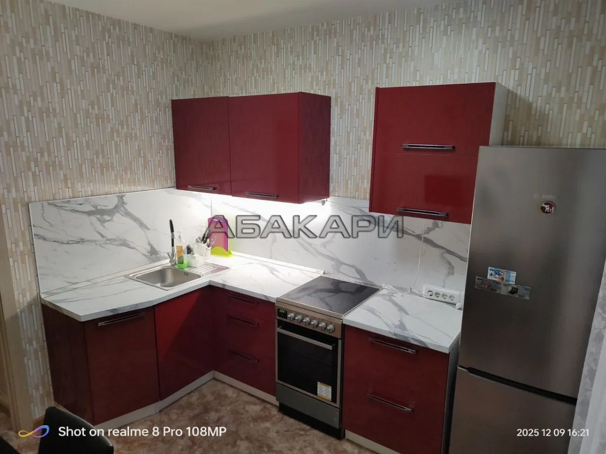 1-комнатная улица Чернышевского, 122  за 37000 руб/мес фото 3