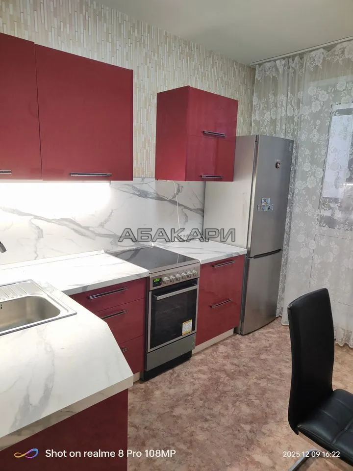 1-комнатная улица Чернышевского, 122  за 37000 руб/мес фото 14