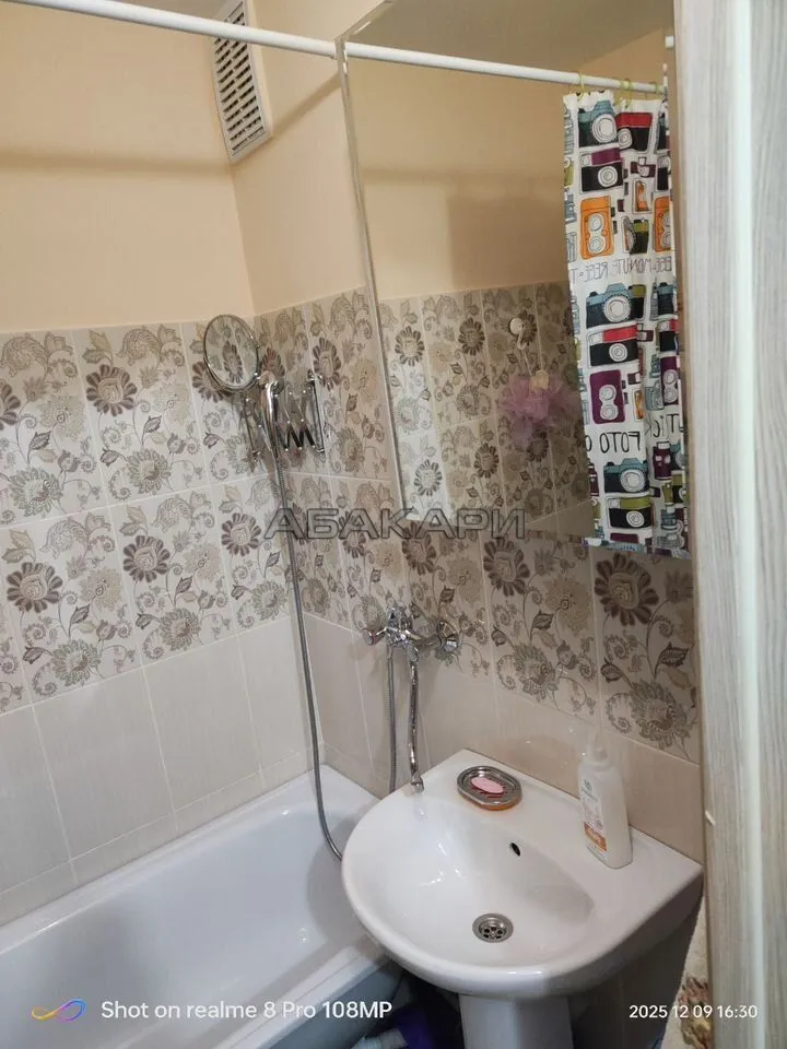 1-комнатная улица Чернышевского, 122  за 37000 руб/мес фото 19