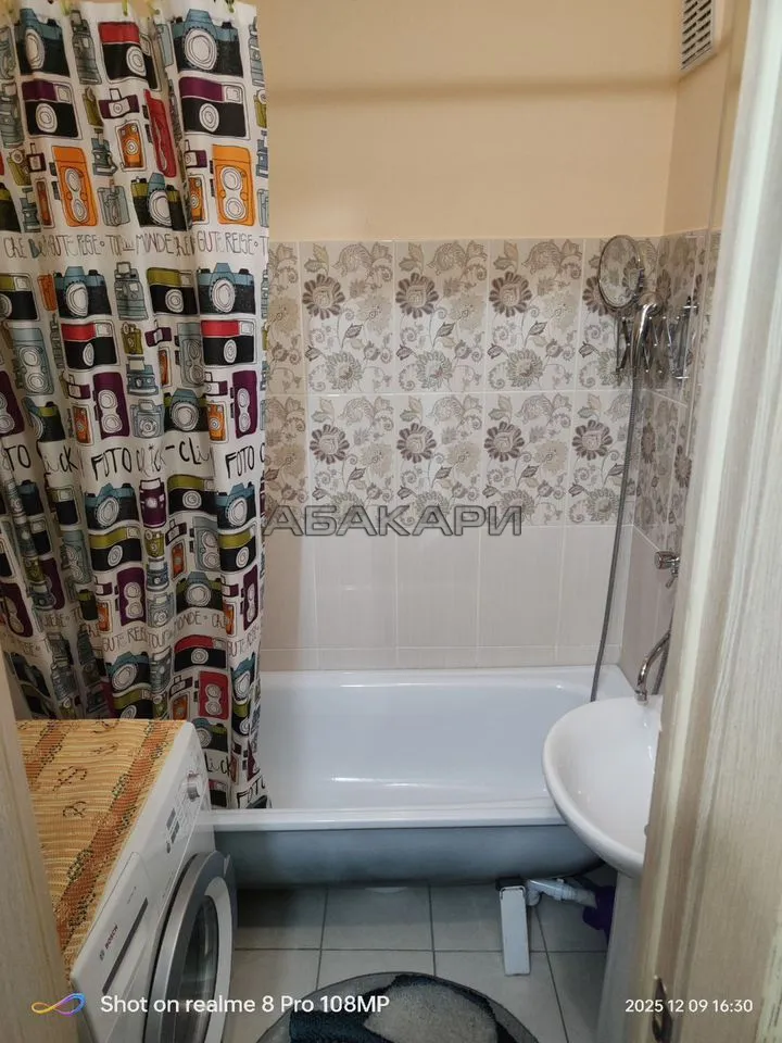 1-комнатная улица Чернышевского, 122  за 37000 руб/мес фото 20