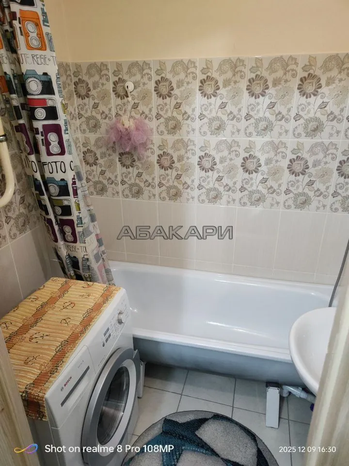 1-комнатная улица Чернышевского, 122  за 37000 руб/мес фото 21