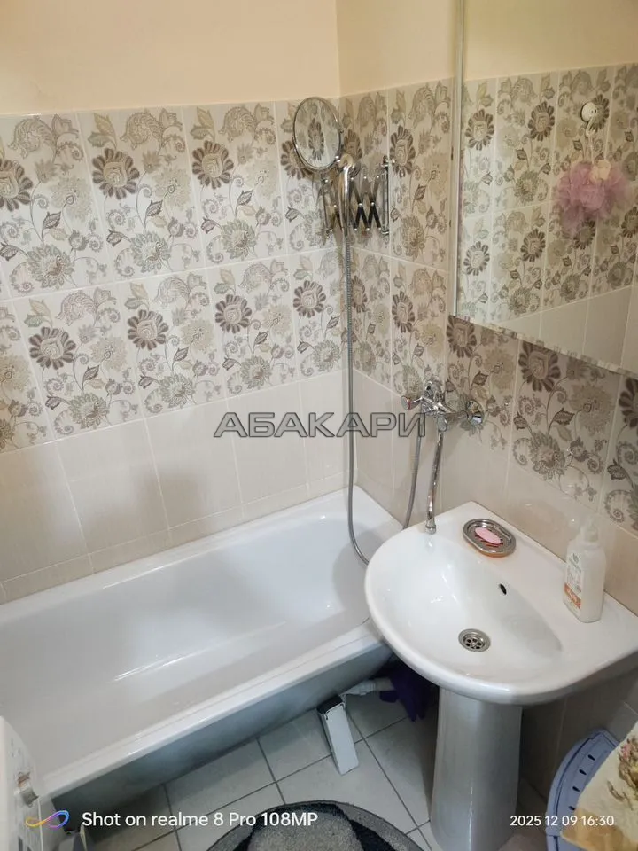 1-комнатная улица Чернышевского, 122  за 37000 руб/мес фото 22