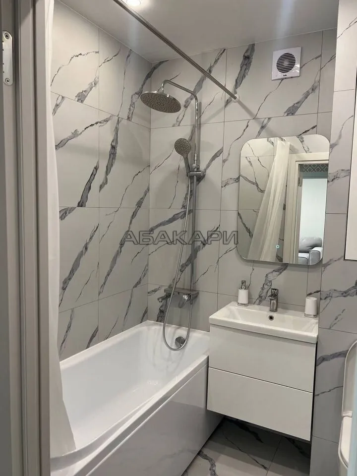 1-комнатная Южная набережная, 10  за 45000 руб/мес фото 29