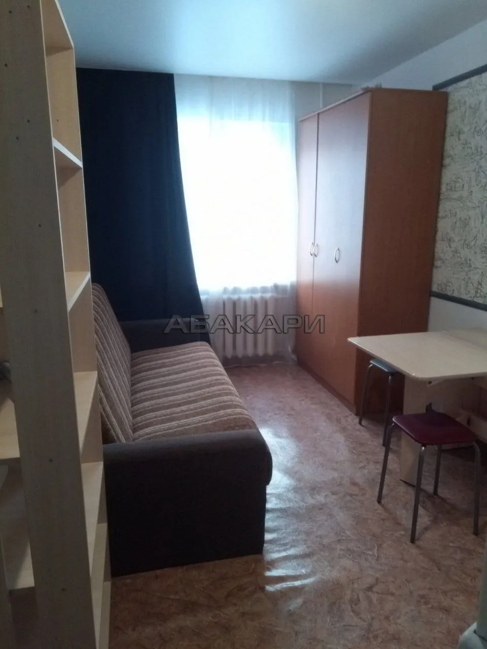 студия улица Анатолия Гладкова, 9  за 17000 руб/мес фото 1