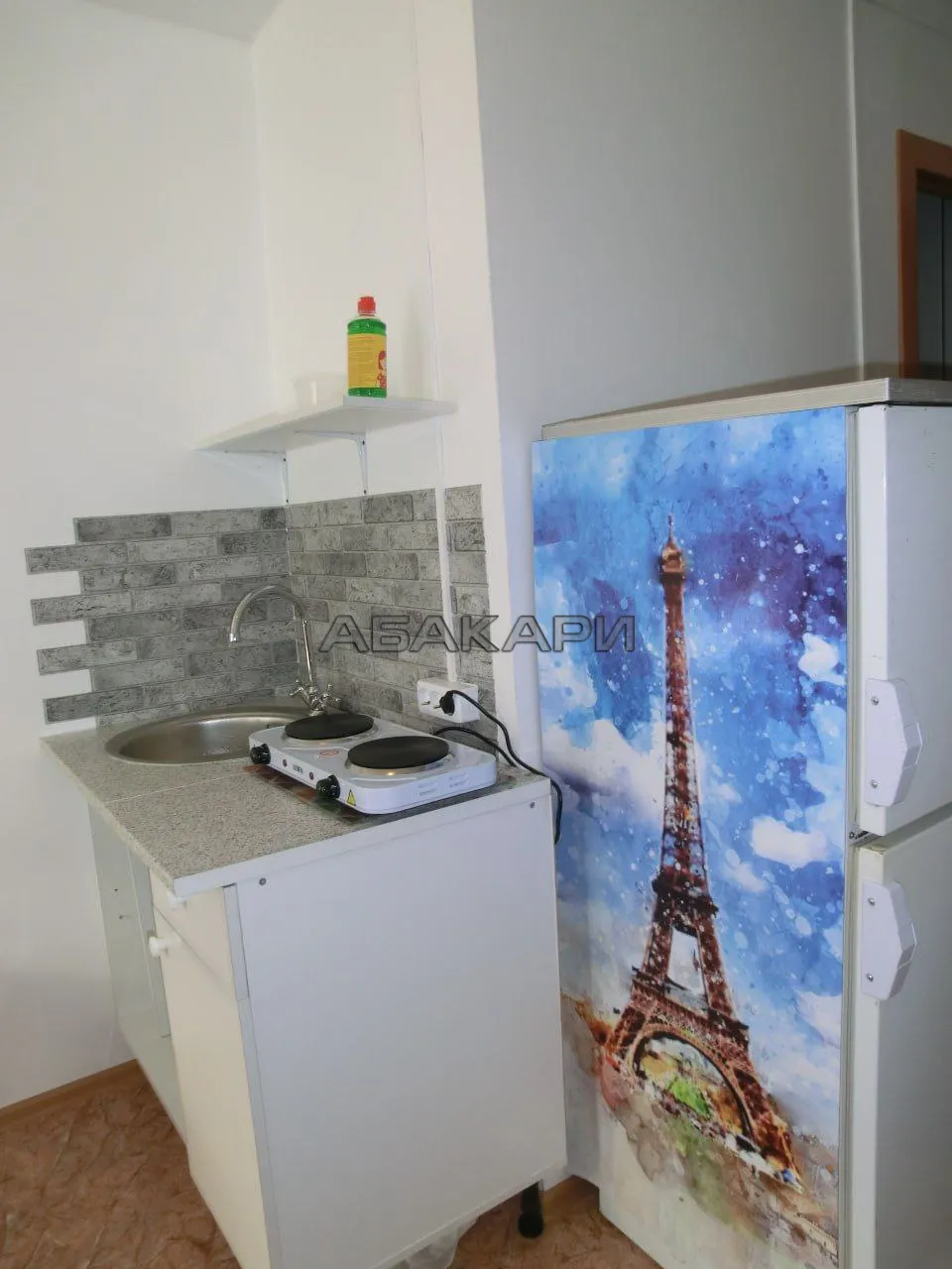 студия улица Анатолия Гладкова, 9  за 17000 руб/мес фото 3