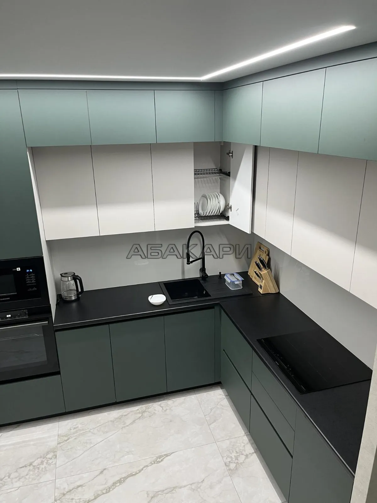 2-комнатная Апрельская улица, 9А  за 60000 руб/мес фото 2