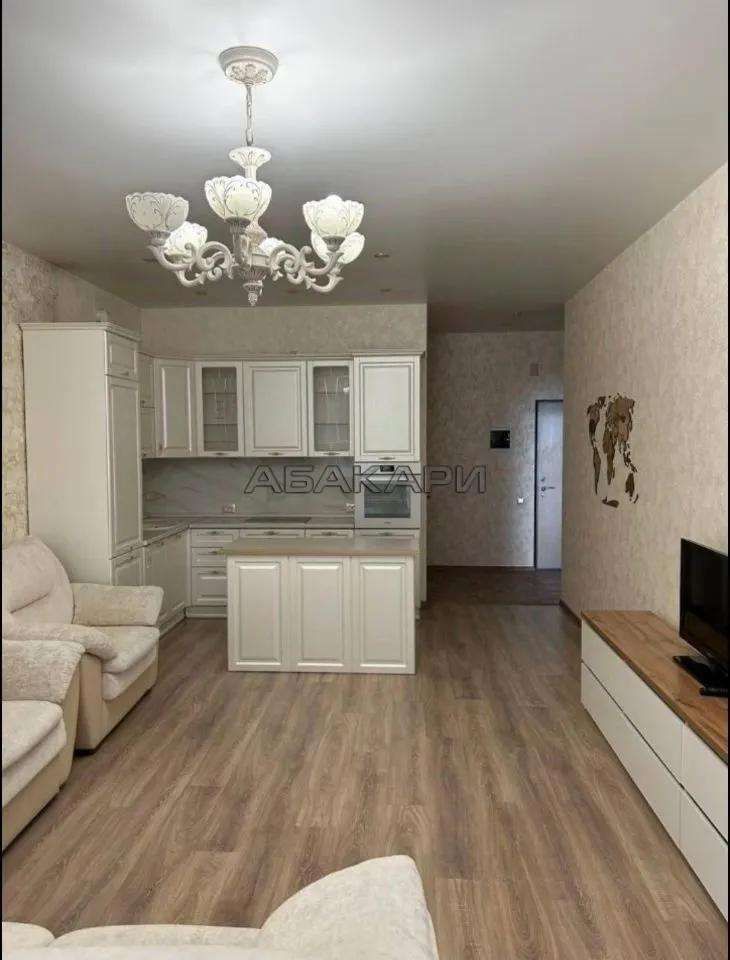 2-комнатная улица Авиаторов, 21  за 55000 руб/мес фото 1