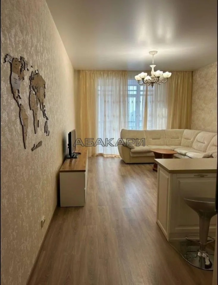 2-комнатная улица Авиаторов, 21  за 55000 руб/мес фото 3