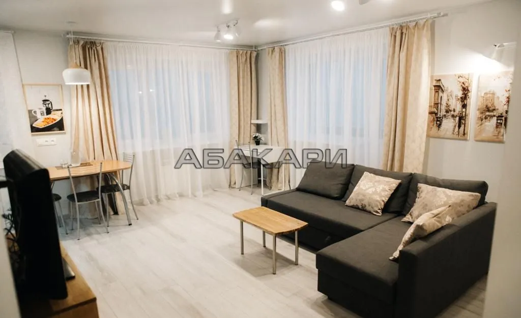 студия улица Дубровинского, 78А  за 41000 руб/мес фото 1