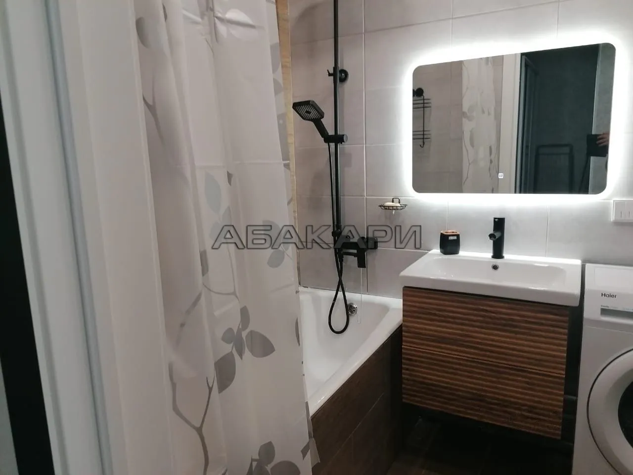 1-комнатная улица Авиаторов, 40  за 45000 руб/мес фото 14