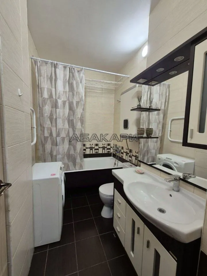 2-комнатная улица Академика Киренского, 24  за 38000 руб/мес фото 7