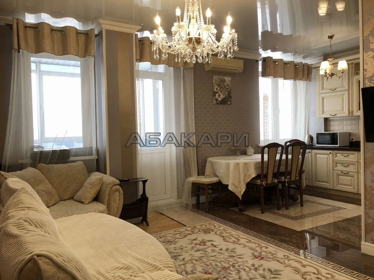 4-комнатная улица Алексеева, 39  за 95000 руб/мес фото 5