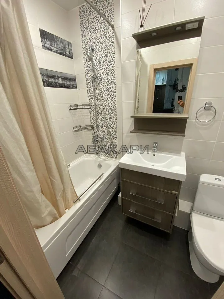 1-комнатная улица Академика Киренского, 2И  за 32000 руб/мес фото 8