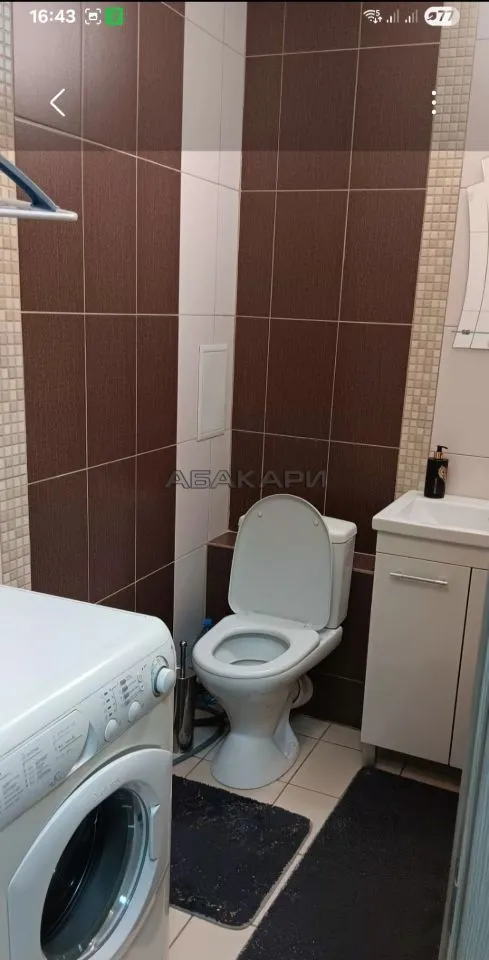 1-комнатная улица Авиаторов, 45  за 42000 руб/мес фото 5