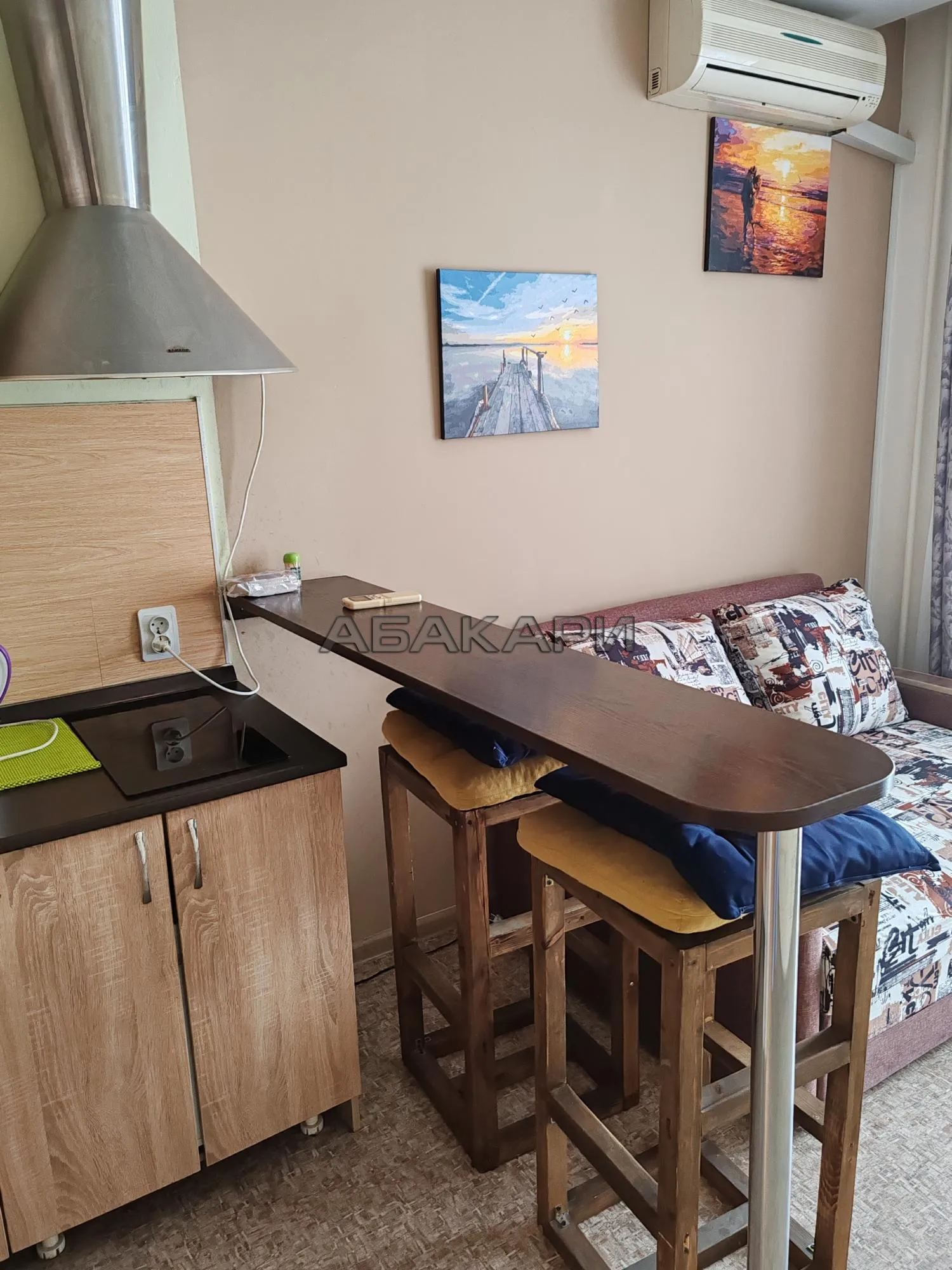 студия улица Лесников, 25 за 24000 руб/мес фото 2 студия улица Лесников, 25 за 24000 руб/мес фото 2