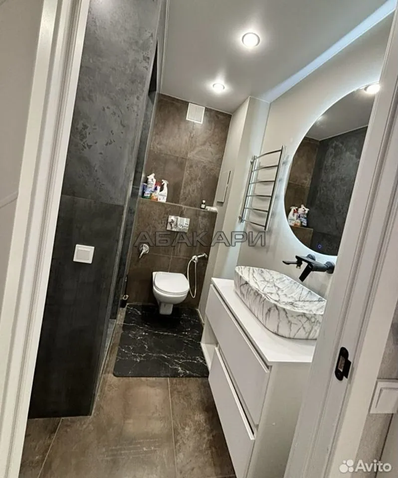 1-комнатная проспект 60 лет Образования СССР, 50А  за 45000 руб/мес фото 8