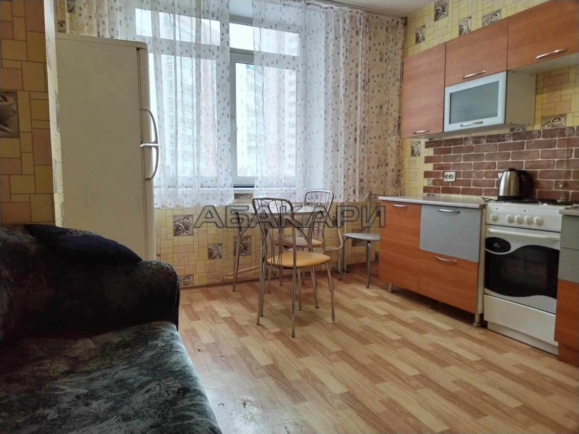 1-комнатная улица Молокова, 16  за 30000 руб/мес фото 2