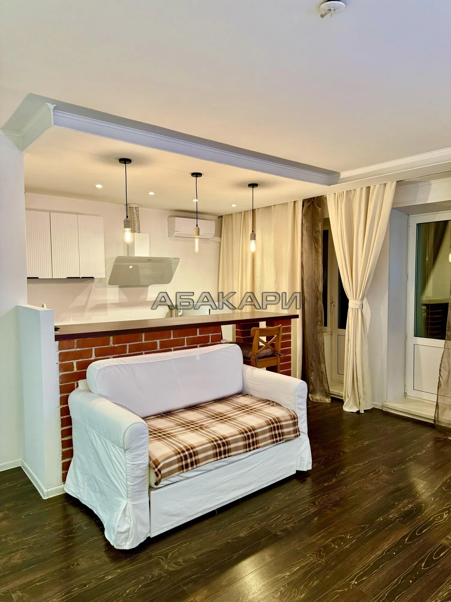 1-комнатная улица Вильского, 18А  за 35000 руб/мес фото 1