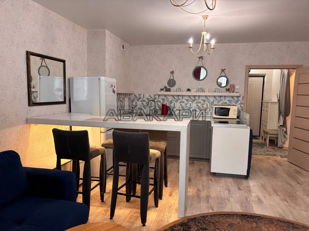 2-комнатная Апрельская улица, 6Ж  за 40000 руб/мес фото 1