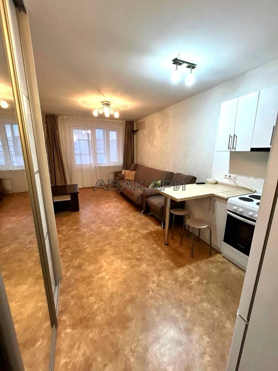 студия улица Карамзина, 12  за 25000 руб/мес фото 3