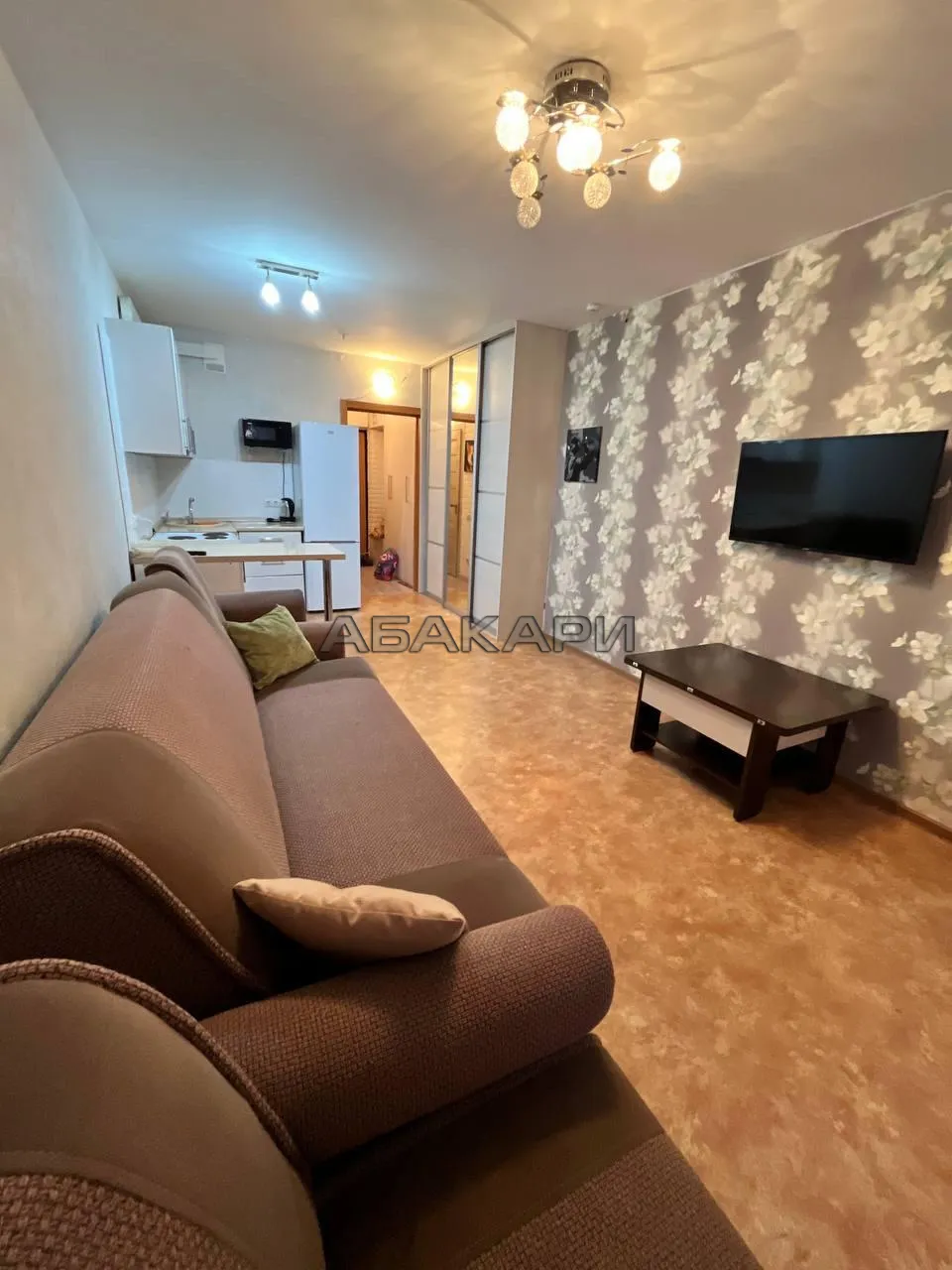 студия улица Карамзина, 12  за 25000 руб/мес фото 1