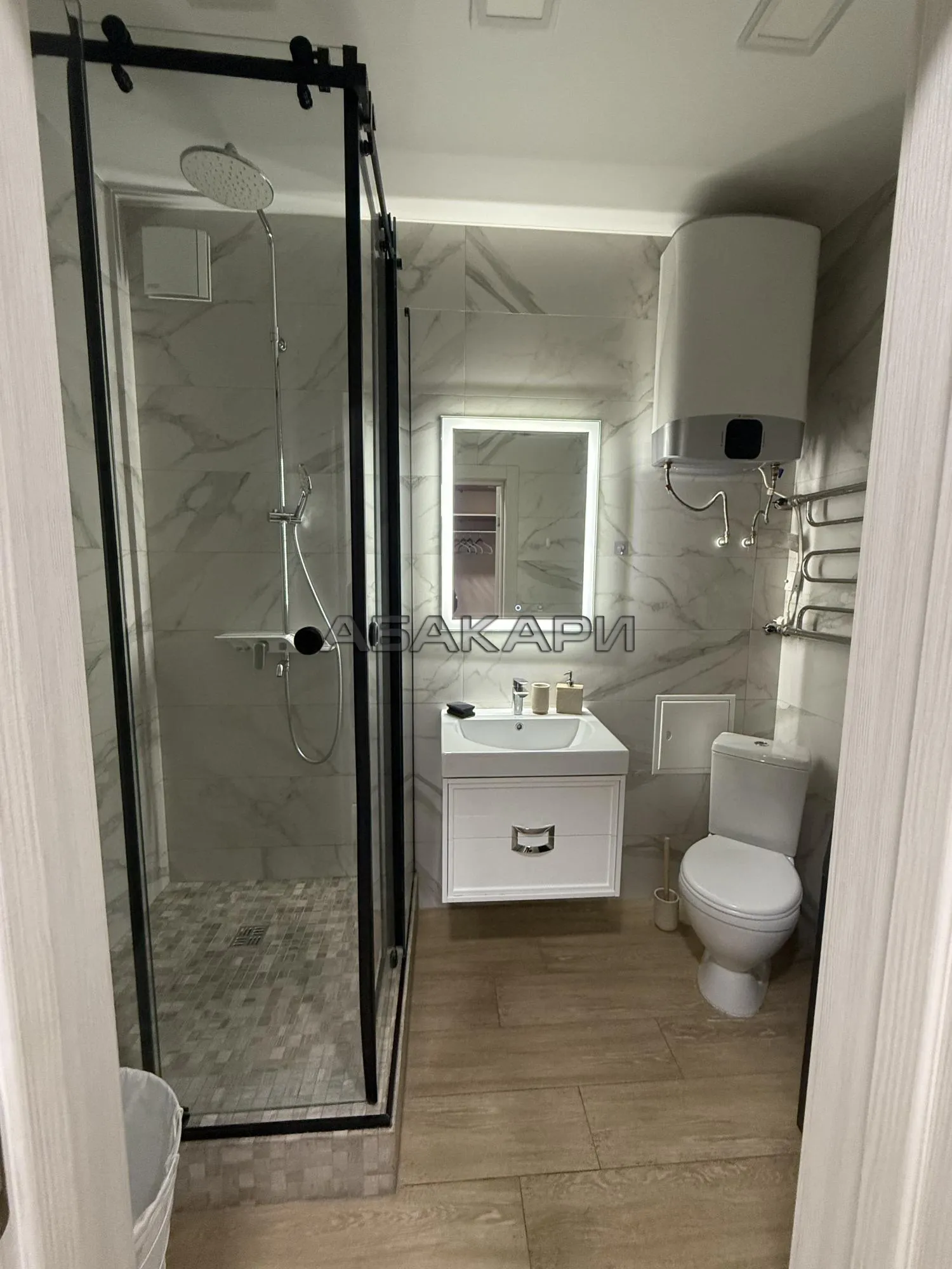 2-комнатная улица Партизана Железняка, 48Ж  за 45000 руб/мес фото 7