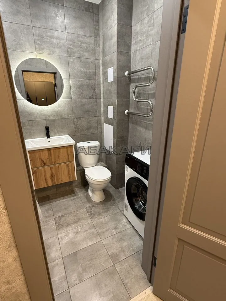 1-комнатная Октябрьская улица, 10Б  за 40000 руб/мес фото 6