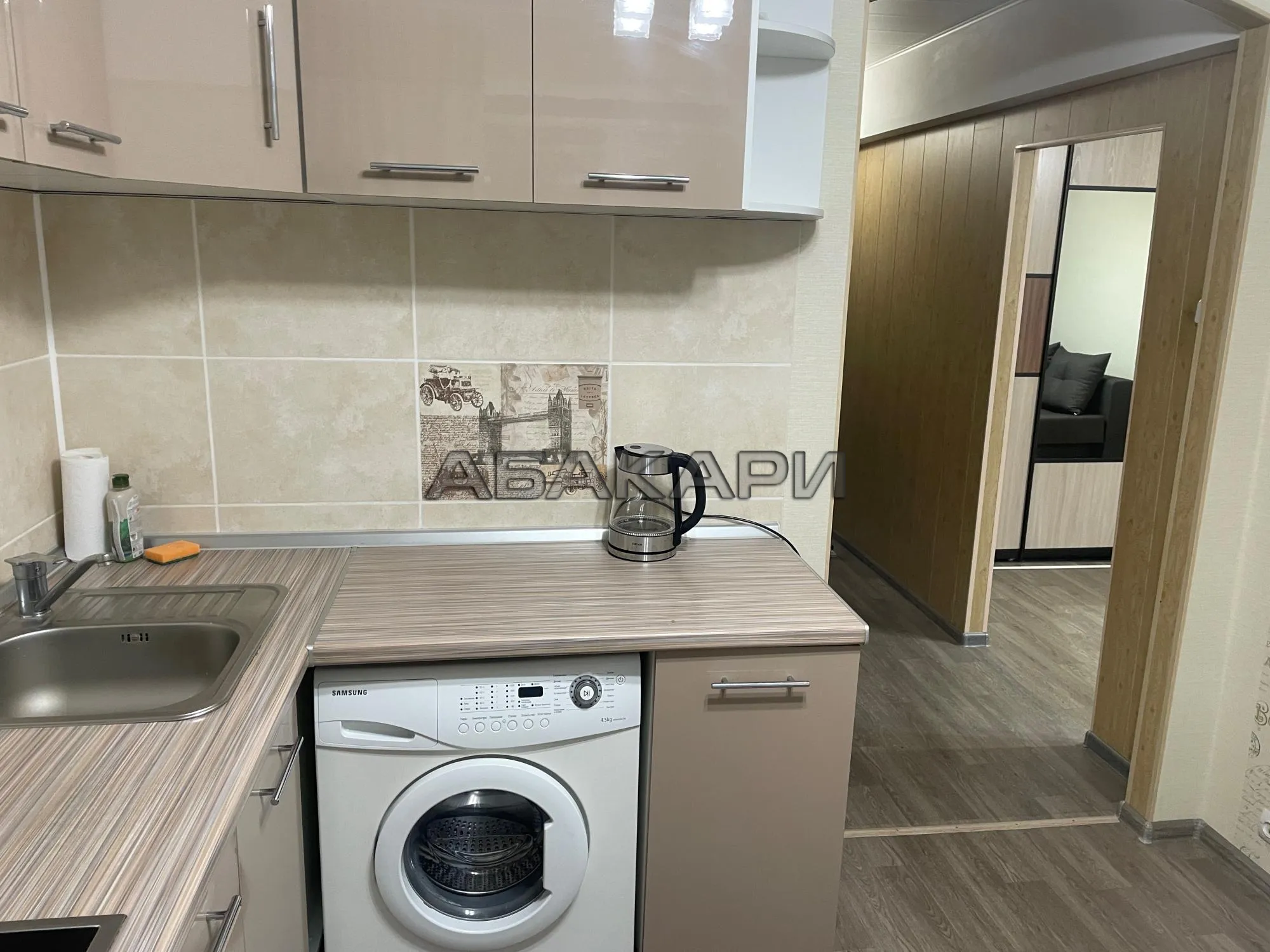 1-комнатная Партизанская улица, 70 за 30000 руб/мес фото 4 1-комнатная Партизанская улица, 70 за 30000 руб/мес фото 4