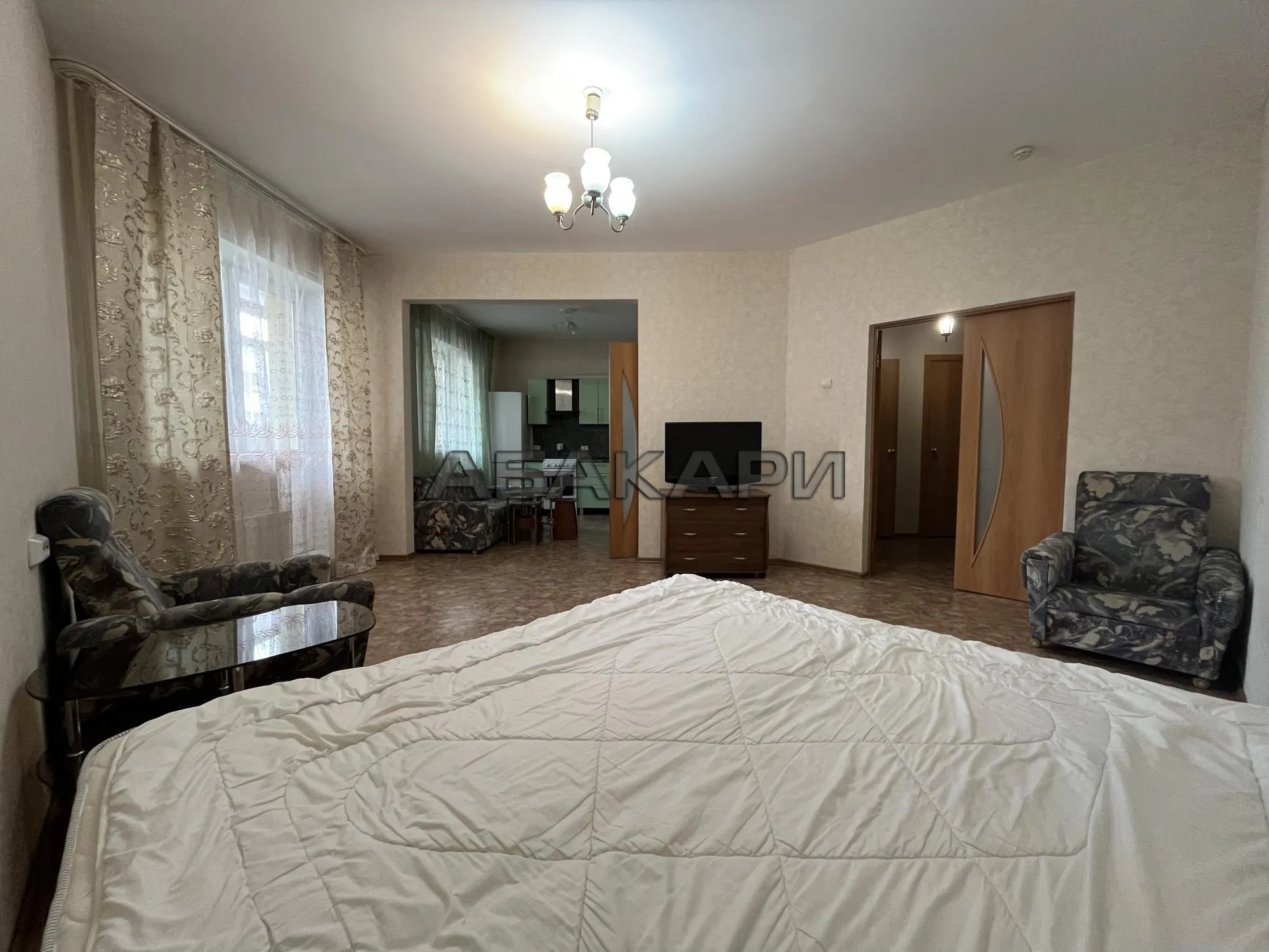 1-комнатная Абытаевская улица, 4А  за 31000 руб/мес фото 1