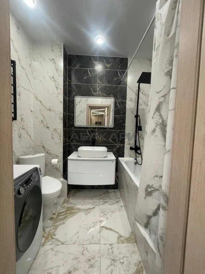 1-комнатная улица Александра Матросова, 34  за 35000 руб/мес фото 11