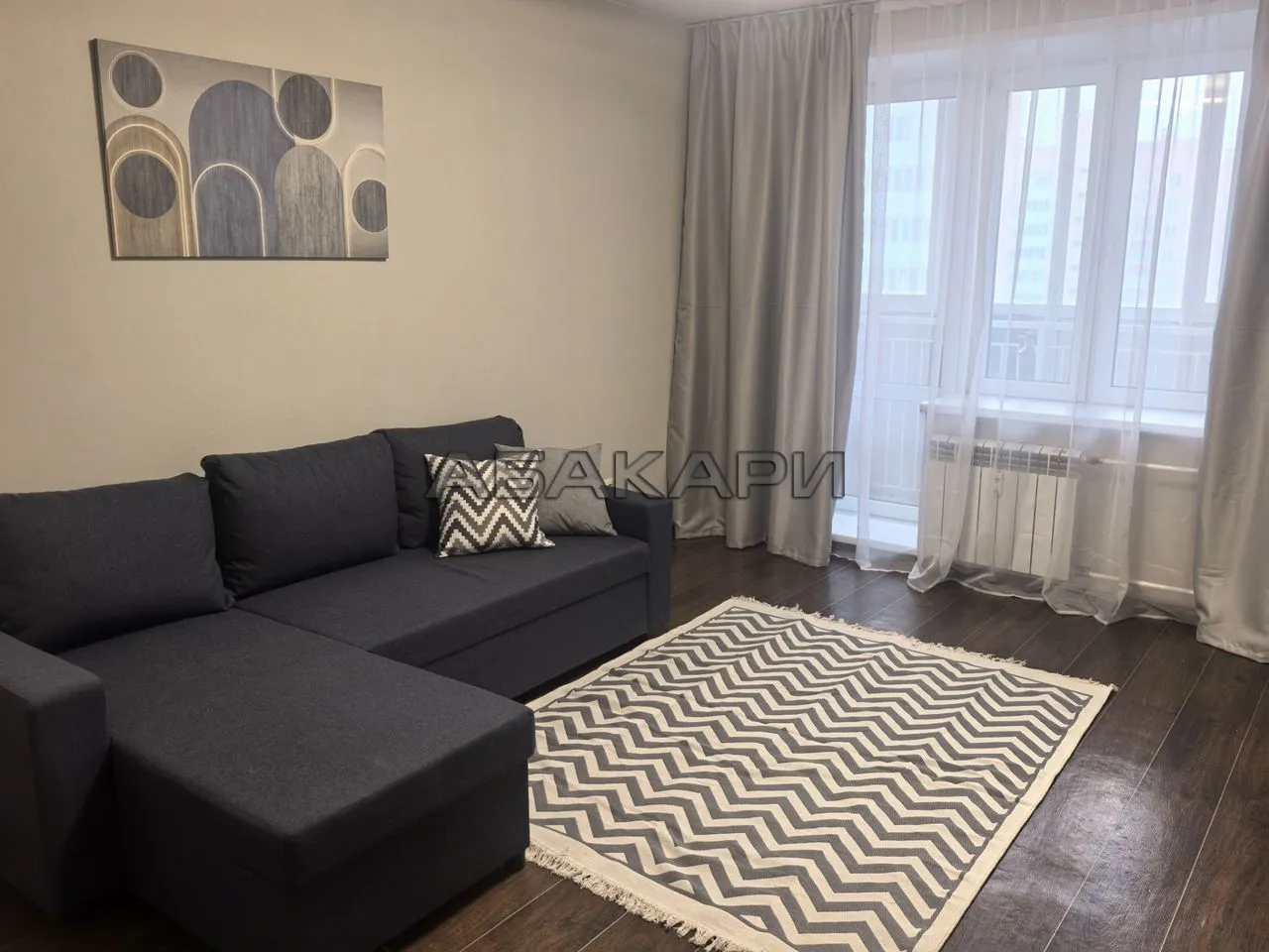 1-комнатная Апрельская улица, 3  за 28000 руб/мес фото 7