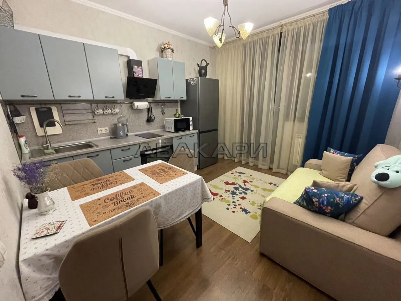 1-комнатная улица Толстого, 17  за 45000 руб/мес фото 4