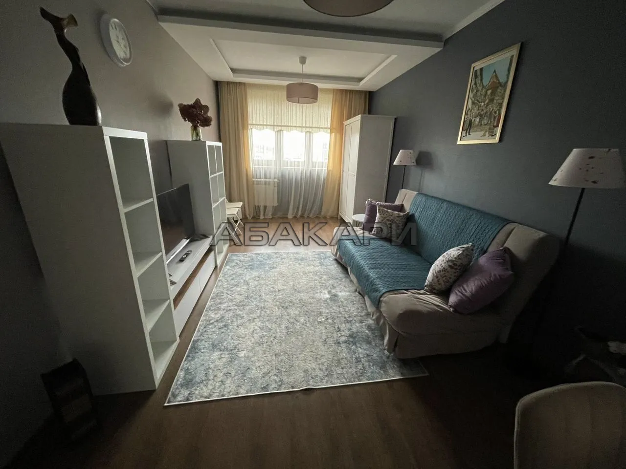 1-комнатная улица Толстого, 17  за 45000 руб/мес фото 14