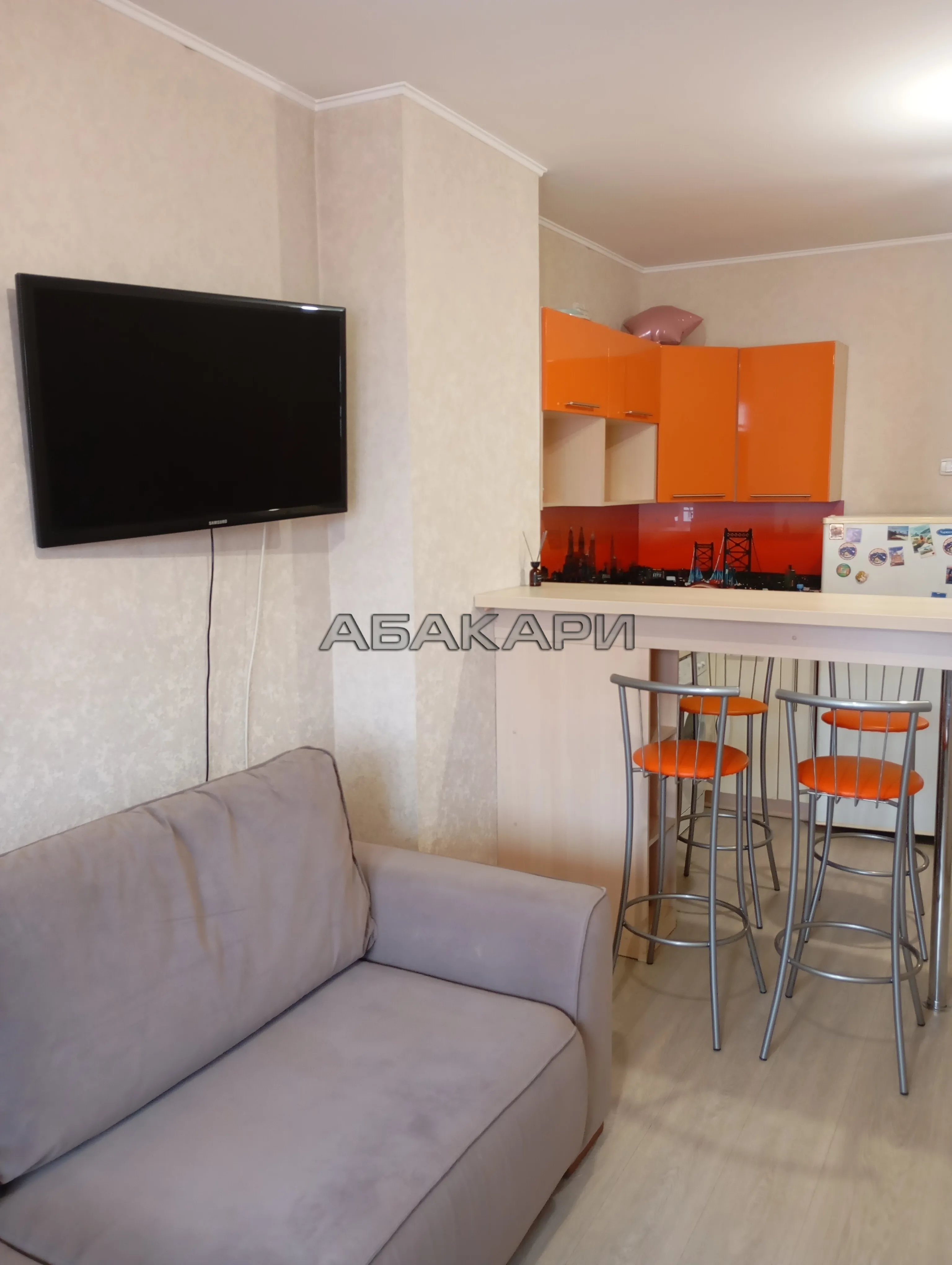 студия улица Вильского, 34  за 23000 руб/мес фото 2