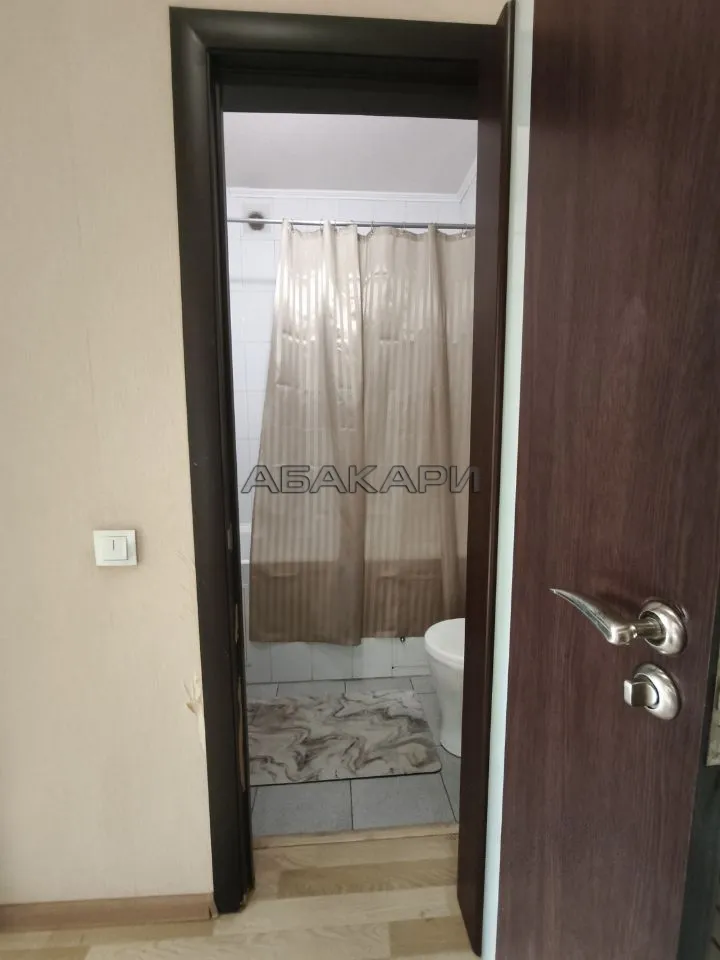 1-комнатная улица Академика Киренского, 32  за 27000 руб/мес фото 14