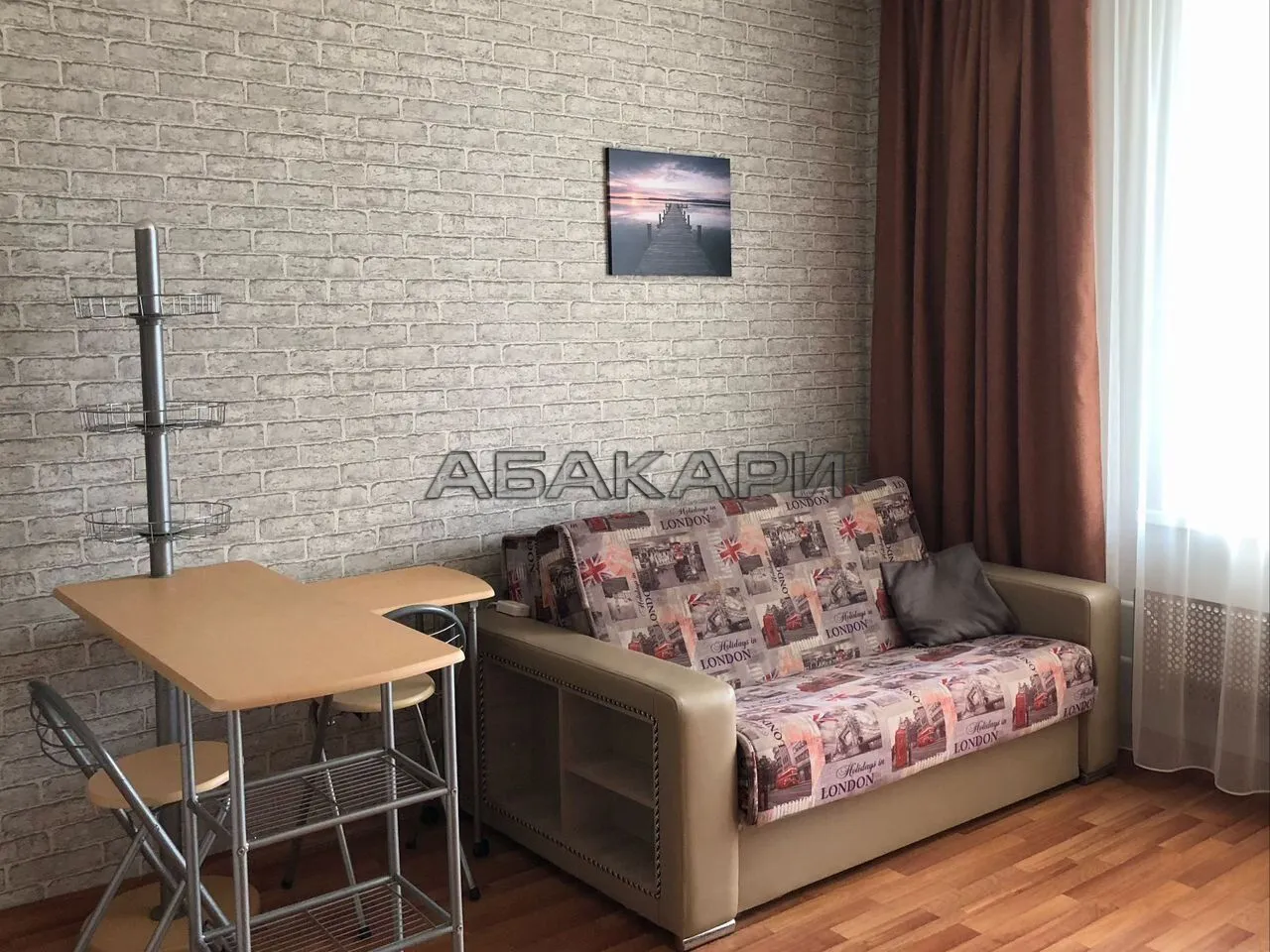 студия улица Академика Киренского, 22  за 24000 руб/мес фото 1