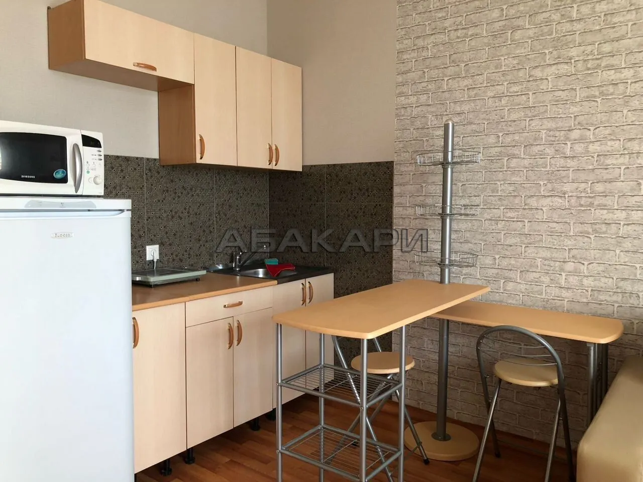 студия улица Академика Киренского, 22  за 24000 руб/мес фото 2