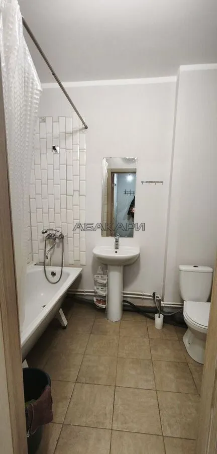 1-комнатная улица Александра Матросова, 40  за 29000 руб/мес фото 5