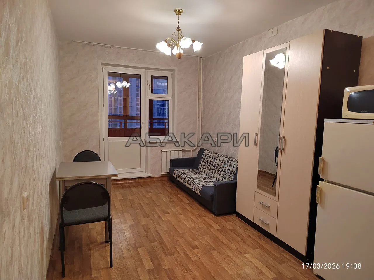 студия улица Вильского, 28  за 22000 руб/мес фото 3