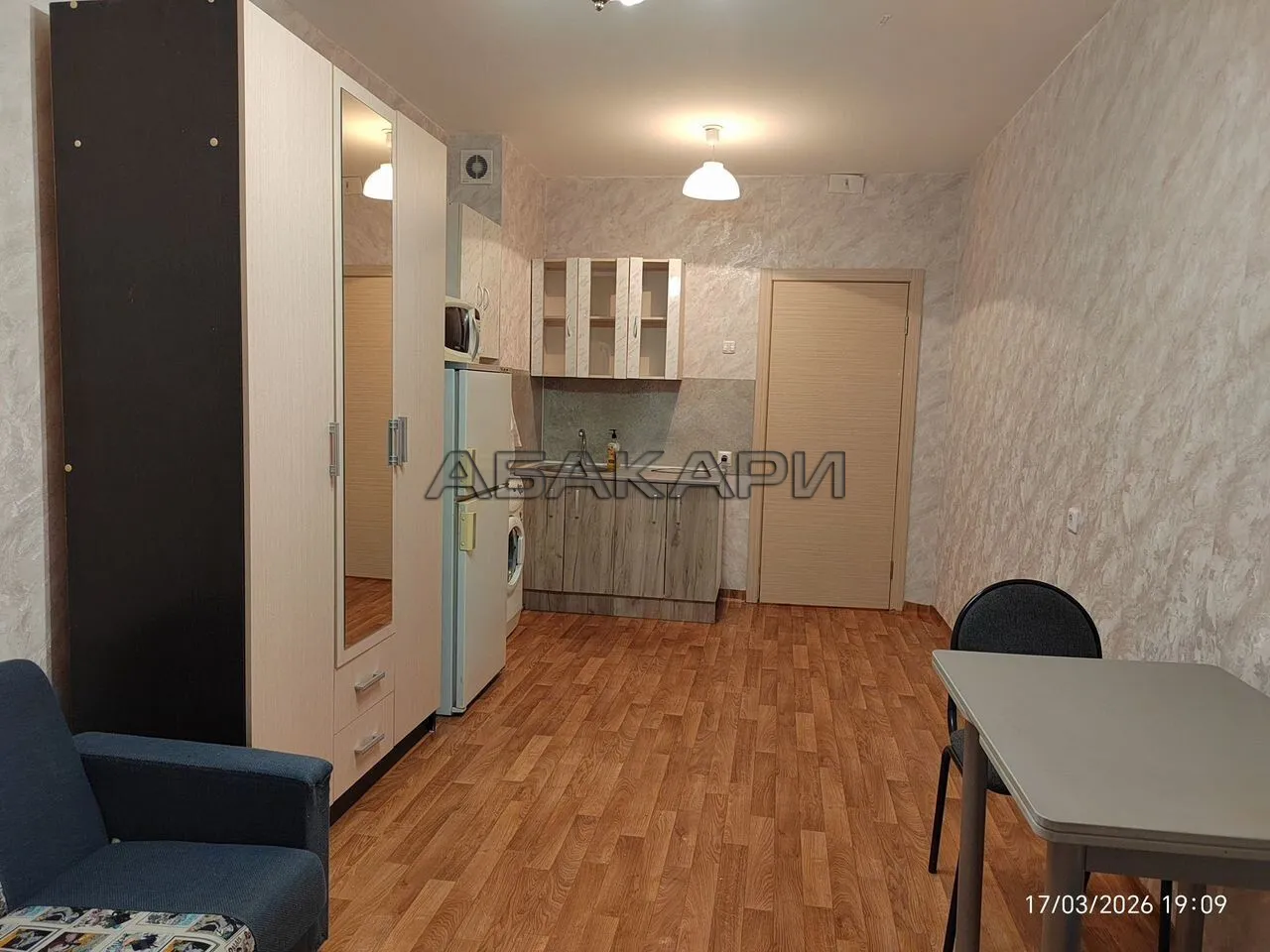 студия улица Вильского, 28  за 22000 руб/мес фото 4