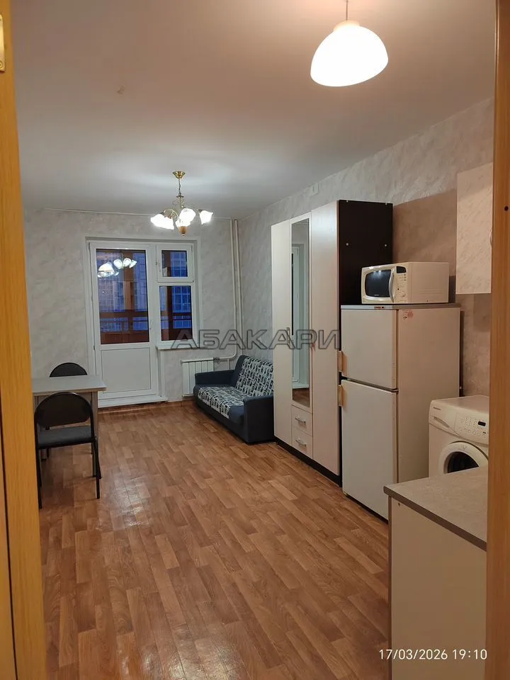 студия улица Вильского, 28  за 22000 руб/мес фото 1
