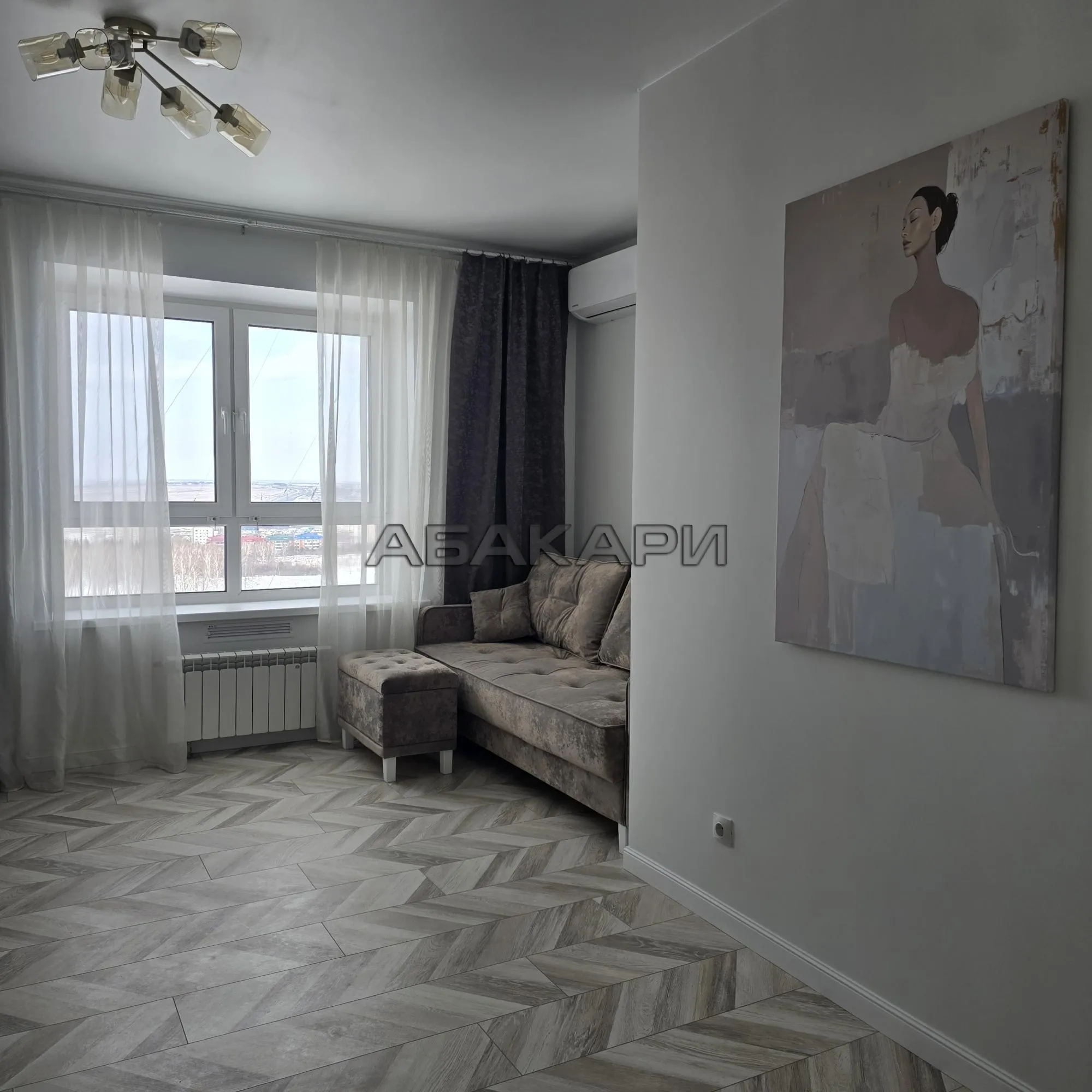 2-комнатная улица Гусарова, 78  за 55000 руб/мес фото 3