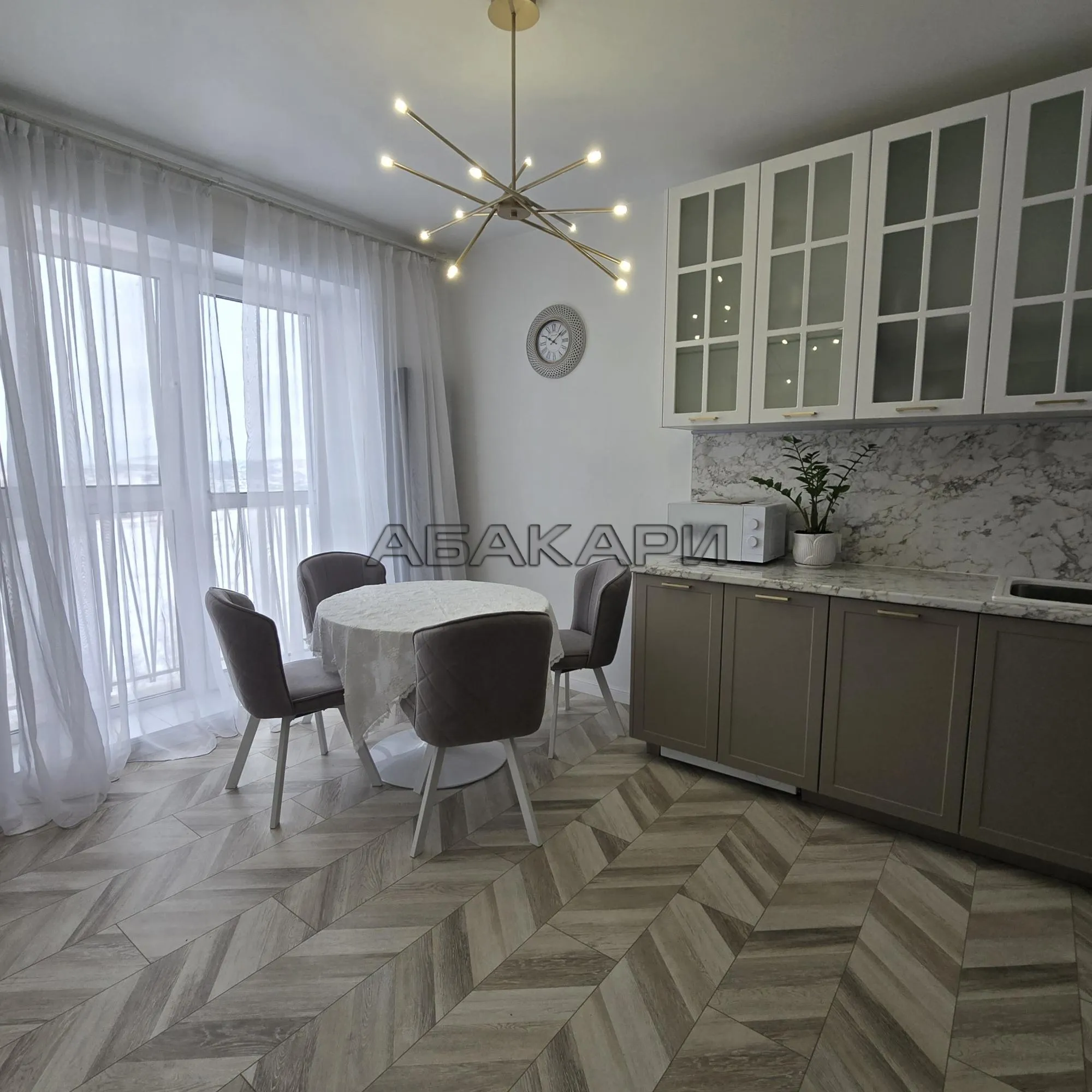 2-комнатная улица Гусарова, 78  за 55000 руб/мес фото 10