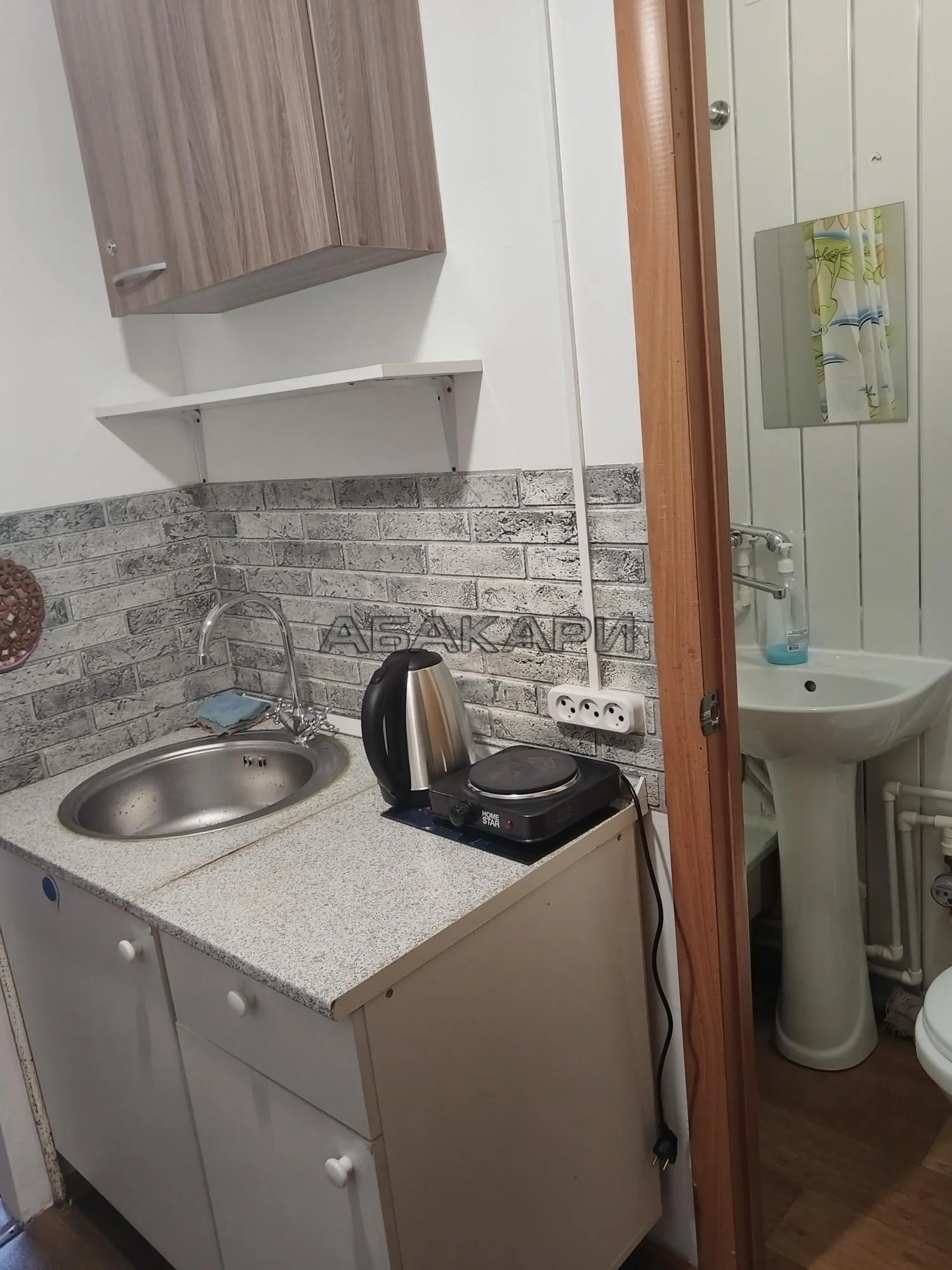 студия улица Анатолия Гладкова, 9  за 16000 руб/мес фото 1