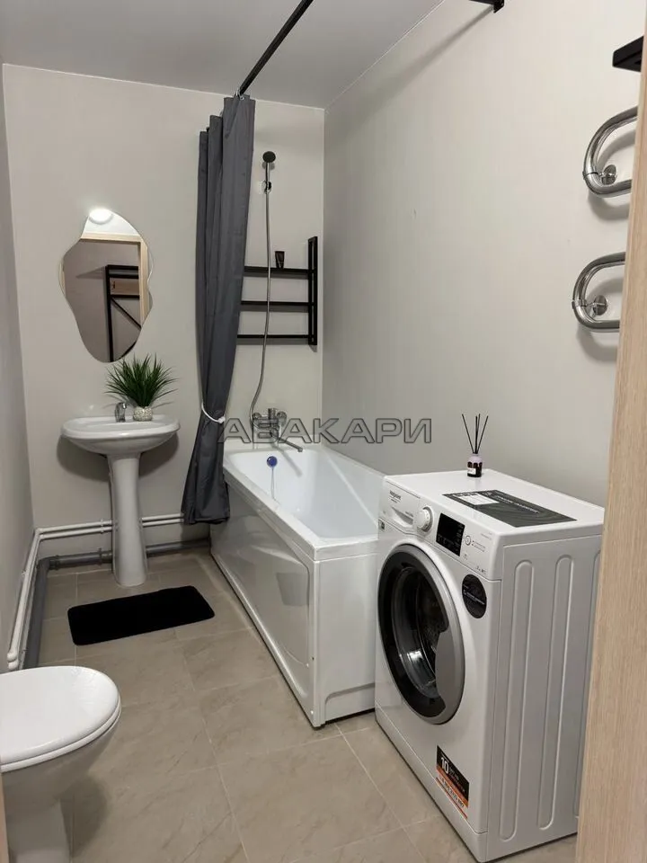 1-комнатная Вербная улица, 14  за 36000 руб/мес фото 8
