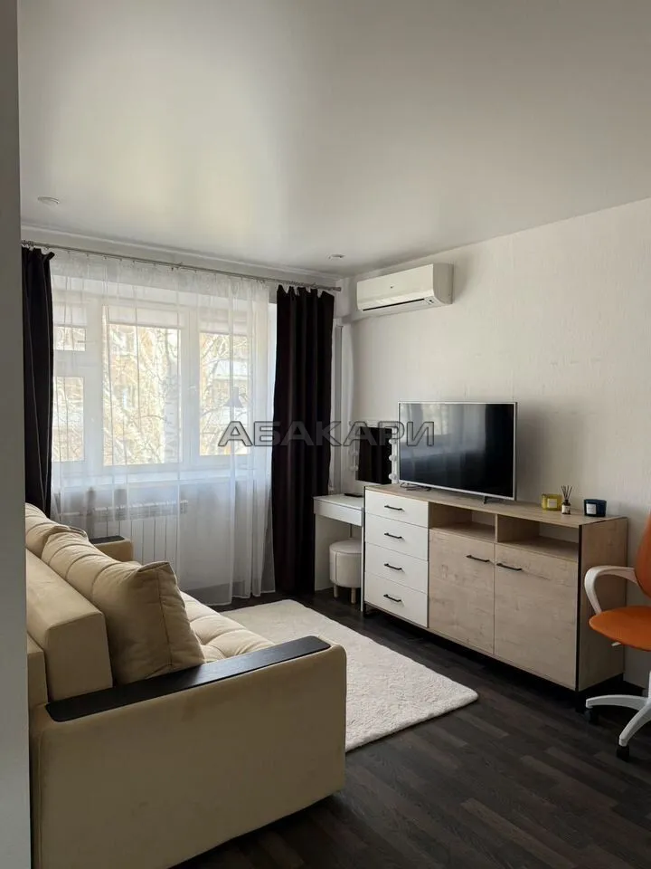 1-комнатная улица Академика Киренского, 9  за 27000 руб/мес фото 1